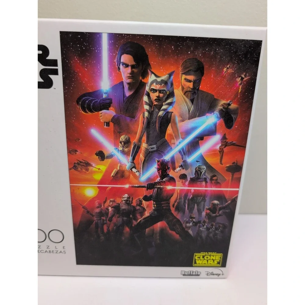 Buffalo‎ Games 500-Piece Star Wars Clone Wars Jigsaw Puzzle New